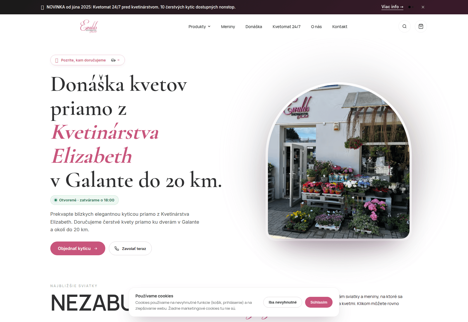 Kvetinárstvo Elizabeth